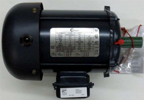 Century TE108 3 phaseTEFC Motor, NEMA Prem Eff Motors E-Plus® 3 Totally Enclosed