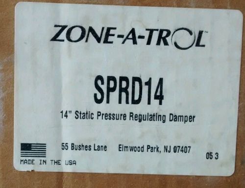 HONEYWELL SPRD14 Round Damper,Dia 14In,Width 16In