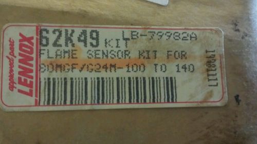 NOB LENNOX 62k49 DUAL ROD FLAME SENSOR ASSEMBLY LB-79932A