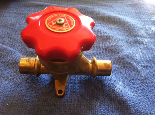 Superior  Brass Refrigerant Line Valve 500 PSIG, 3/4 Sweat ODS