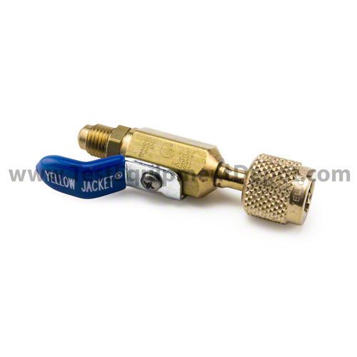 Yellow Jacket 93844 Ball Valve 1/4&#034; Sae Male Fl. X Female Fl.