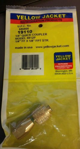 YELLOW JACKET 1/4&#034; QUICK COUPLER-19110