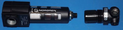 Lot 2 new norgren excelon pneumatic pressure regulator/filter r07-200 / f72g-3as for sale