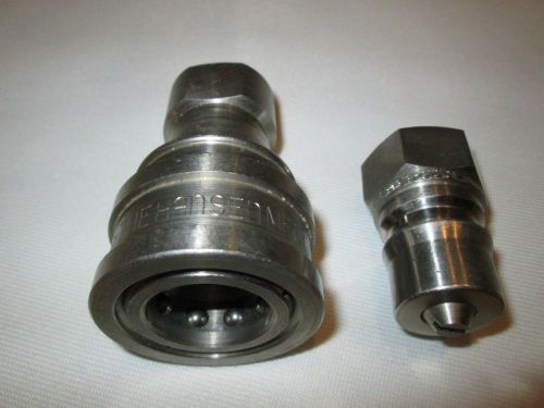 HK Hansen Quick Disconnect LL-H 26 Coupling &amp; LL 4-K26 plug