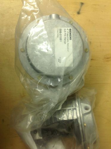 SIEMENS 4&#034; PNEUMATIC ACTUATORS 3-8 PSI 599-01081