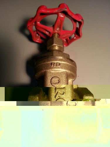 ORO GATE VALVE, 1 1/4&#034;, CLASS 150, BRASS, NEW