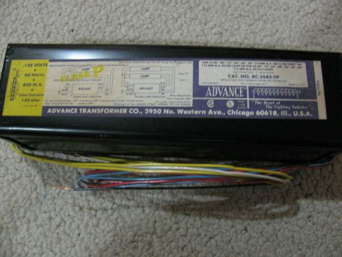 New In box, Advance RS-2585-TP Ballast 120V 60Hz