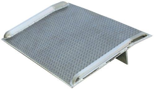 Dock board 72&#034; x 48&#034; diamond tread plate 10,000# cap for sale