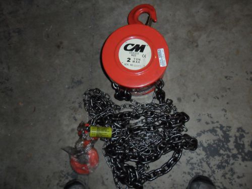 CM Hoists Manual Chain Hoist 622 2 Ton