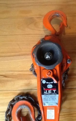 Jet 1/12 ton chain hoist mini mite model mm151 like harrington for sale