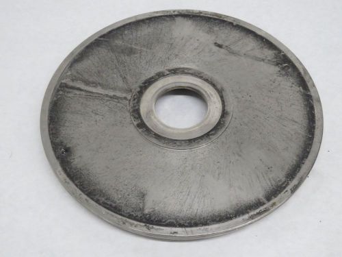 Tri clover 1-1/2in bore 8-1/4in od pump backing plate stainless b325009 for sale
