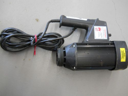 SERFILCO Pump, Drum 52-3000 115V/1/60Hz 7.5A 825W, RPM 10,000