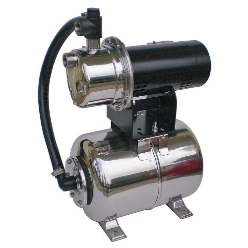 DAYTON 4HFA3 Shallow Well Jet Pump, SS, 3/4 HP