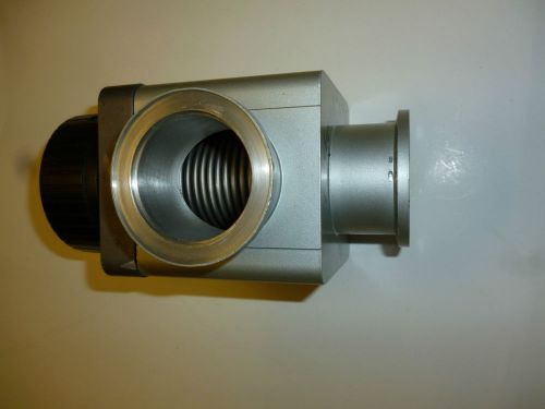 Varian Manual 2&#034;/90 Degrees  SLS Vacuum Valve, NW-40, CAT1242-L5680-301,   L18