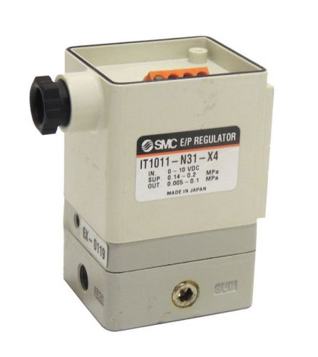 Amat smc it1011-n31-x4 e/p upper pressure regulator 10v 0.2 mpa / warranty for sale