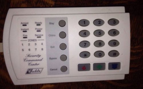 Alarm Caddy GE Security Command Center KEYPAD Not ADI DSC