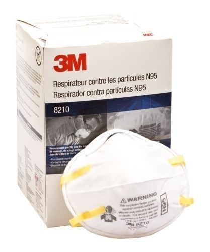 3m 8210 dust masks - 20 boxes of 20 - 400 pieces total for sale