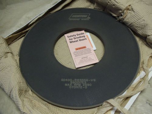 NORTON SD400 DIAMOND GRINDING WHEEL SD400-R125B56-1/8 1A1