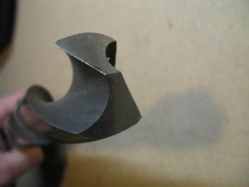 USED 1 27/64&#034; 4MT TAPER SHANK DRILL HSS HIGH SPEED GREAT DEAL MORRIS  DRILLBIT