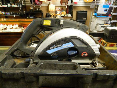 Evolution Xtreme Circular Saw TCT Steel Cutting 9&#034; 15 amps 1750 watts 3.25 HP