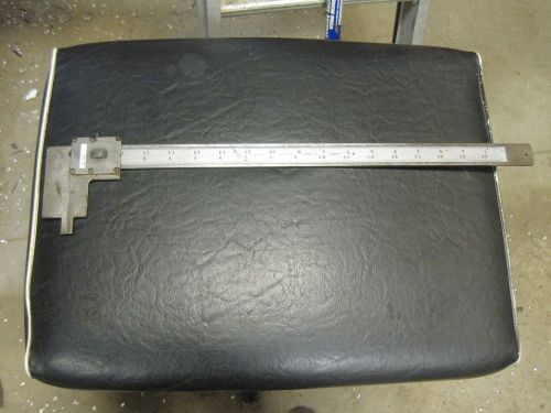 L.S. Starrett No. C310 18&#034; vernier caliper