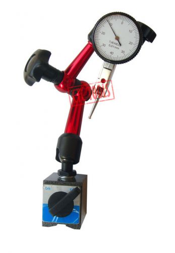 BRAND NEW DIAL TEST INDICATOR &amp; MINI MAGNETIC BASE MEASURING &amp; SETUP TOOL #H89