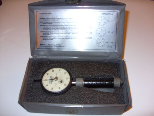 Brencor Chamfer Chek Gauge .001 Dia 0°-90°