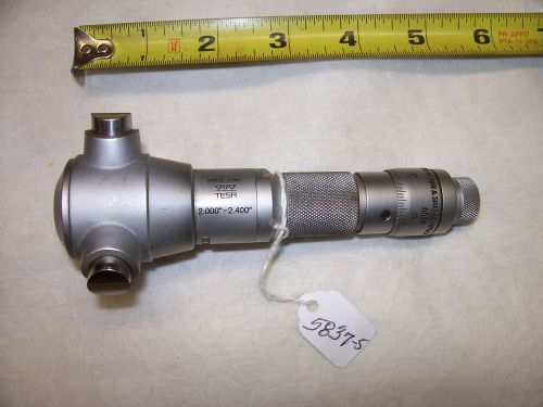 Micrometer, Brown &amp; Sharpe 2.000 - 2.400&#034; Range INTRIMIK  Micrometer USA