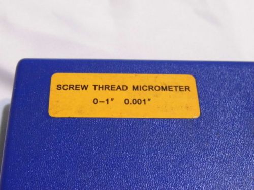 SCREW THREAD MICROMETER 0 TO 1&#034;