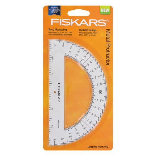 Fiskars Durable Metal Protractor