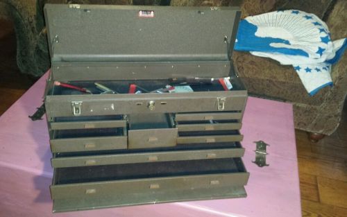 Kennedy No.526  Metal Machinist Tool chest  Box 8 Draws