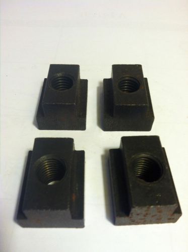 TECO, CASE HARDENED, T-SLOT NUTS, SG5041417, 1 1/2 X 1 1/4 X 1 WITH 5/8-11 HOLE