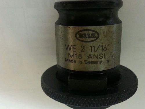 Bilz 11/16&#034; quick change tapping adapters #2 for sale