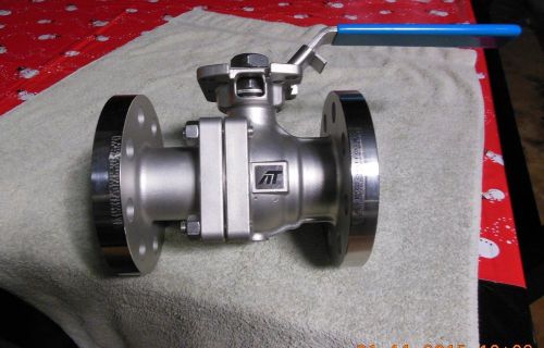 A-T CONTROLS FIRESAFE BALL VALVE FD9-F3 2&#034; CLASS 300 / BODY CF8M