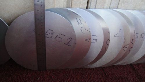 Lot 2Ua  ,1x  1/8 Aluminum- Plate  8-7/8&#034; Diameter~ Sheet Circle Round &lt;&gt;.125