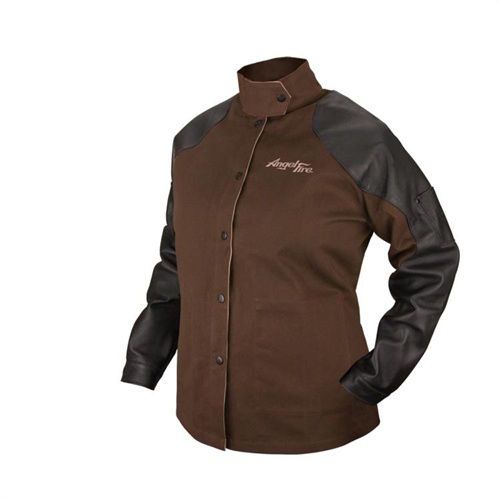 Revco AngelFire BW9C/PS Women&#039;s Hybrid FR Cotton/Pigskin Welding Jacket, Small