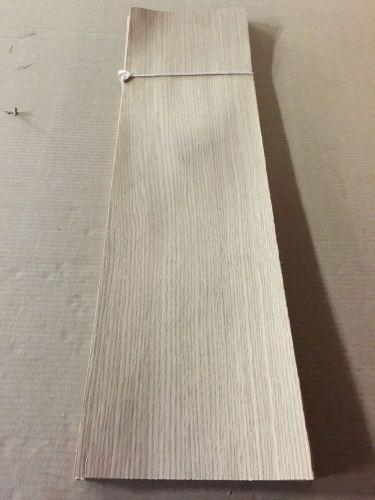 Wood veneer red oak 8x29 22 pieces total raw veneer &#034;exotic&#034; ro1 1-8-15 for sale