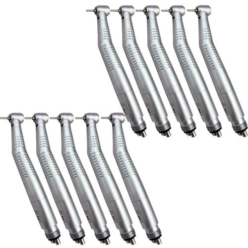 10 x Kavo Style dental High Speed E-generator Fiber Optic LED Handpiece 4holes