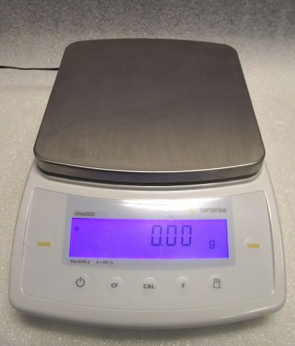 Sartorius cpa 6202s precision balance #2 - 6,200g max. d= 0.01g mint cond. wrnty for sale