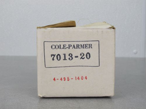 MASTERFLEX COLE-PARMER 7013-20 PUMP HEAD FOR PERISTALTIC PUMP DRIVE