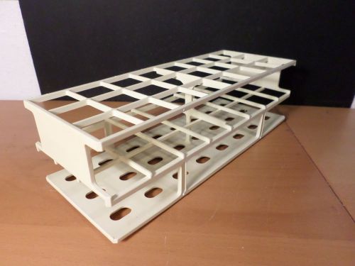 Nalgene unwire polypropylene 24-position 30mm test tube rack support holder for sale