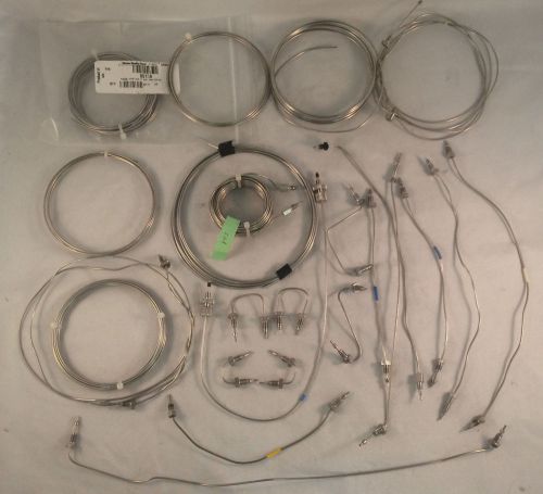 Large Lot of Waters/Rheodyne SS Stainless Steel Tubing and Sample Loops