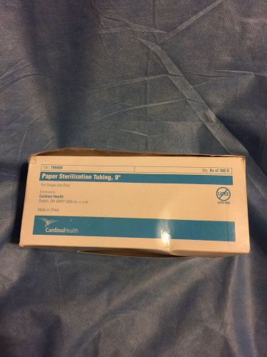 Cardinal T90009 Paper Sterilization Tubing 9&#034; x 100FT NEW