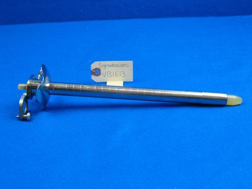 Welch allyn sigmoidoscope 19 mm x 25 cm 32820 obturator fiber optic endoscopy for sale