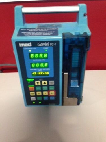 Alaris Imed Gemini PC-1 IV Infusion Pump