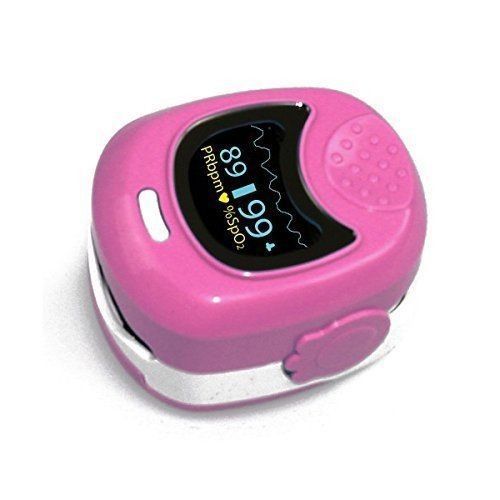 Rechargeable Kids Use Child Pediatric Finger Pulse Oximeter Heart Rate Monitor