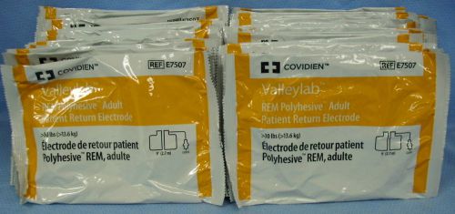 53 Covidien Valleylab REM Polyhesive Adult Electrodes #E7507