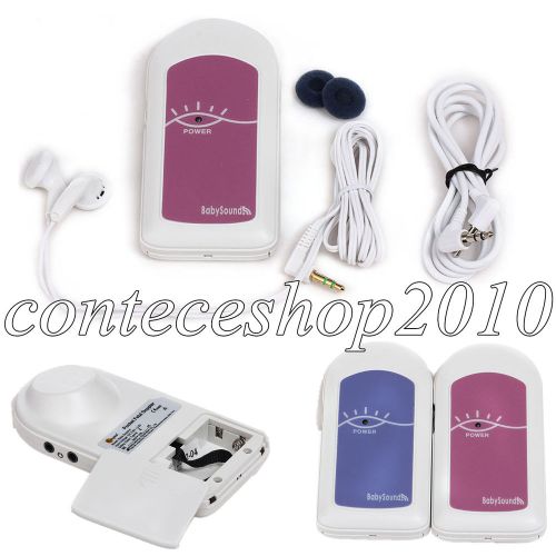 CE/FDA Fetal Heart DoppleR for Pregnant Women,Baby Sound A+Earphone