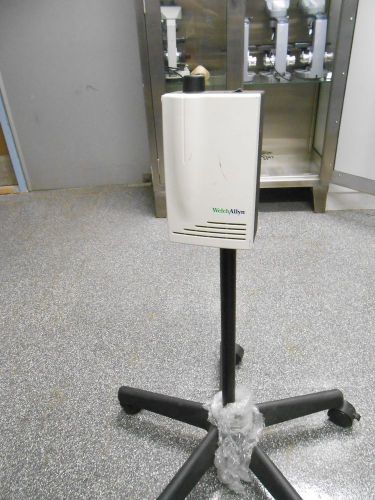 Welch Allyn Exam Light 48700 Fiber Optic light guide flexible  w/ Rolling Stand