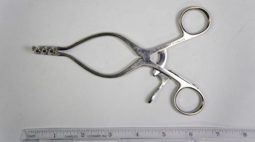 Alan Scott Weitlander Mastoid Retractor 3x4 Blunt Prongs 6-1/2in